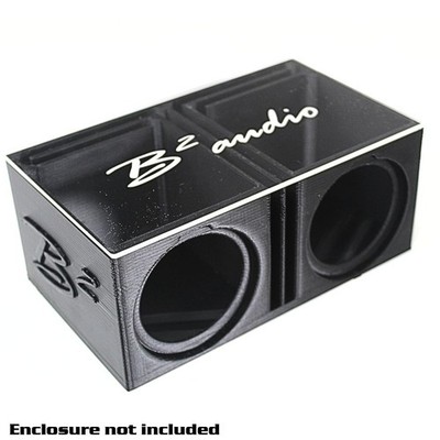 B2 Audio Logo Engraved Acrylic Lid for Dual RIOT 2.5'' 3D Boxes