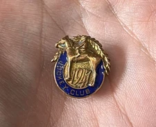 Rare Cuban Pin Jockey Club 1941 Havana Racing And Casino Ass Member 481