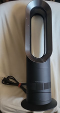 Dyson AM09 Black and Silver Hot and Cold Fan Heater  NO Remote 
