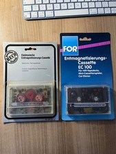 2 Stück NOS Entmagnetisierer Kassette NEU OVP Demagnetizer