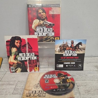 PS3 - Red Dead Redemption Sony PlayStation 3 Complete Tested