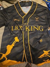 MIZIZI Disney The Lion King-1994 - Baseball Jersey size M -Black & Gold