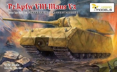 Vespid 1/72 German PzKpfw VIII Maus V2 VS720001