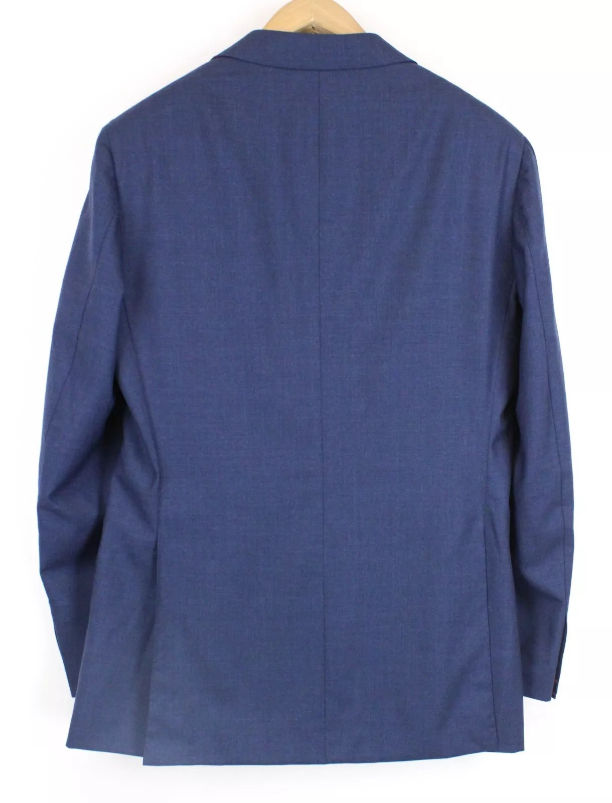 SUITSUPPLY Sienna Men Blazer UK38R Straight-Slim Blue Wool Super 130s * image 3