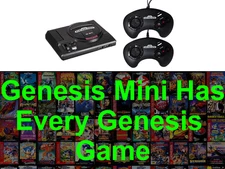 Sega Genesis Mini Loaded With EVERY Genesis Game - (790+ Games!) - Authentic