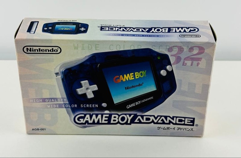 Nintendo Game Boy Advance Toys R Us Midnight Blue Console CIB Japan Tested Rare