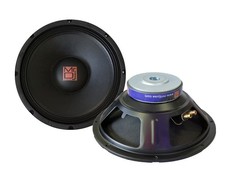 Mr. Dj PRODW2000 Subwoofer, Black 1200 Watt 15" 8 Ohm PRO PA DJ Home Audio Raw