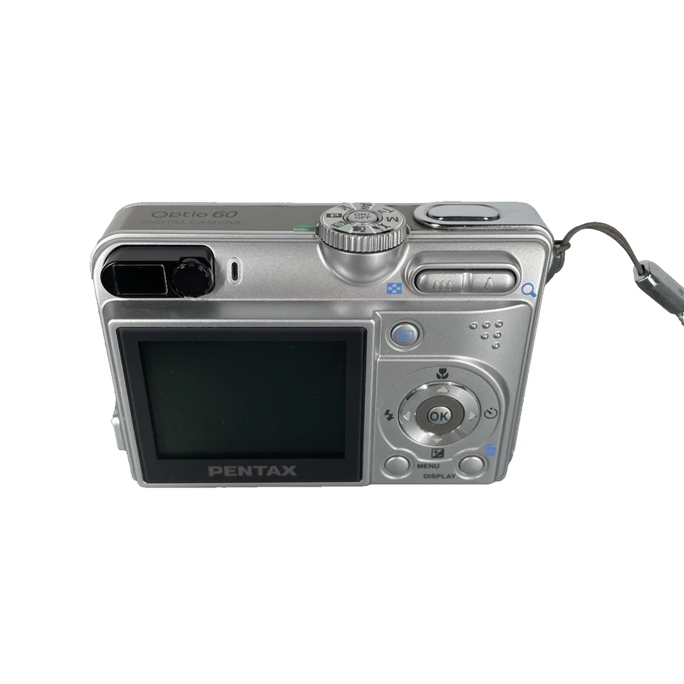 Pentax Optio 60 Digitalkamera 6.0MP mit Zubehörpaket: Anleitung / SD 256MB - Bild 4 von 4