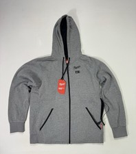 Women's Milwaukee Heated Hoodie Size Large NWT No Battery Grey Full Zip