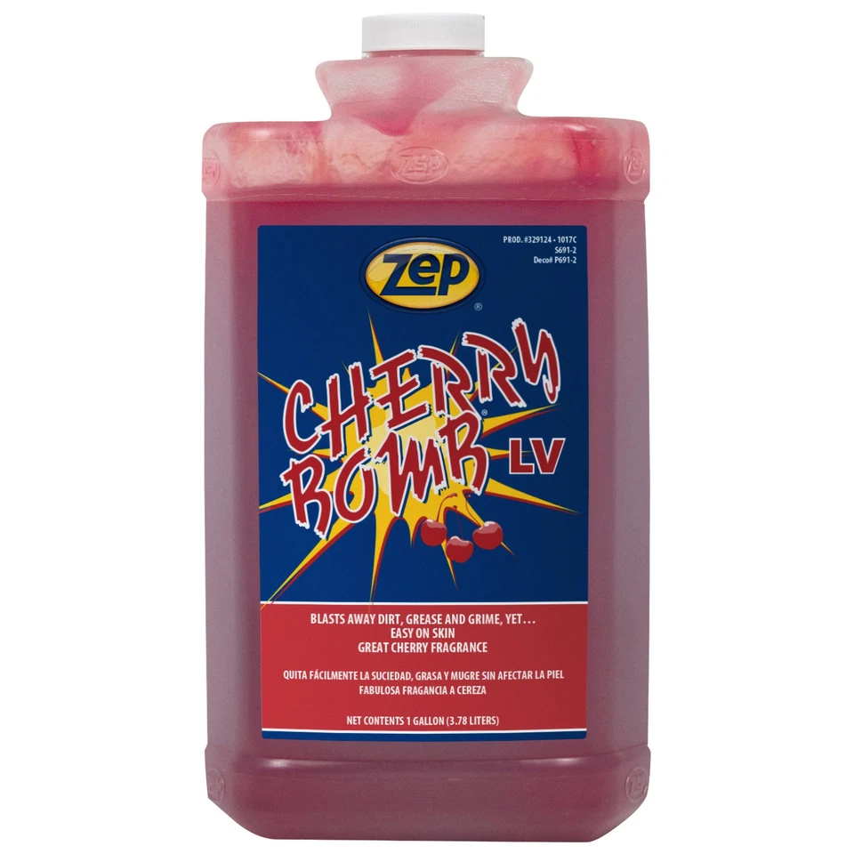 Zep Cherry Bomb LV Industrial Hand Cleaner - 1 Gallon (Case of 4) - 329124 - Image 2 of 4