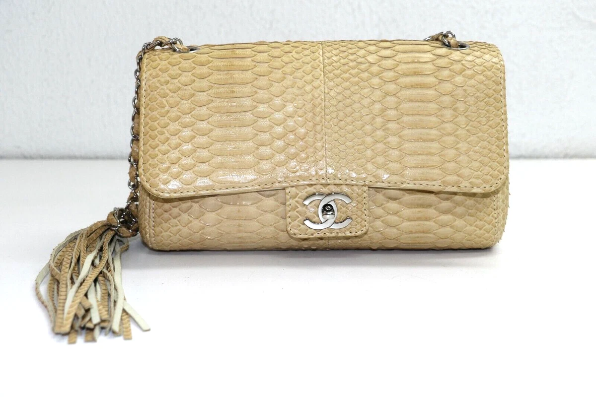 Chanel Python Classic Flap Bag