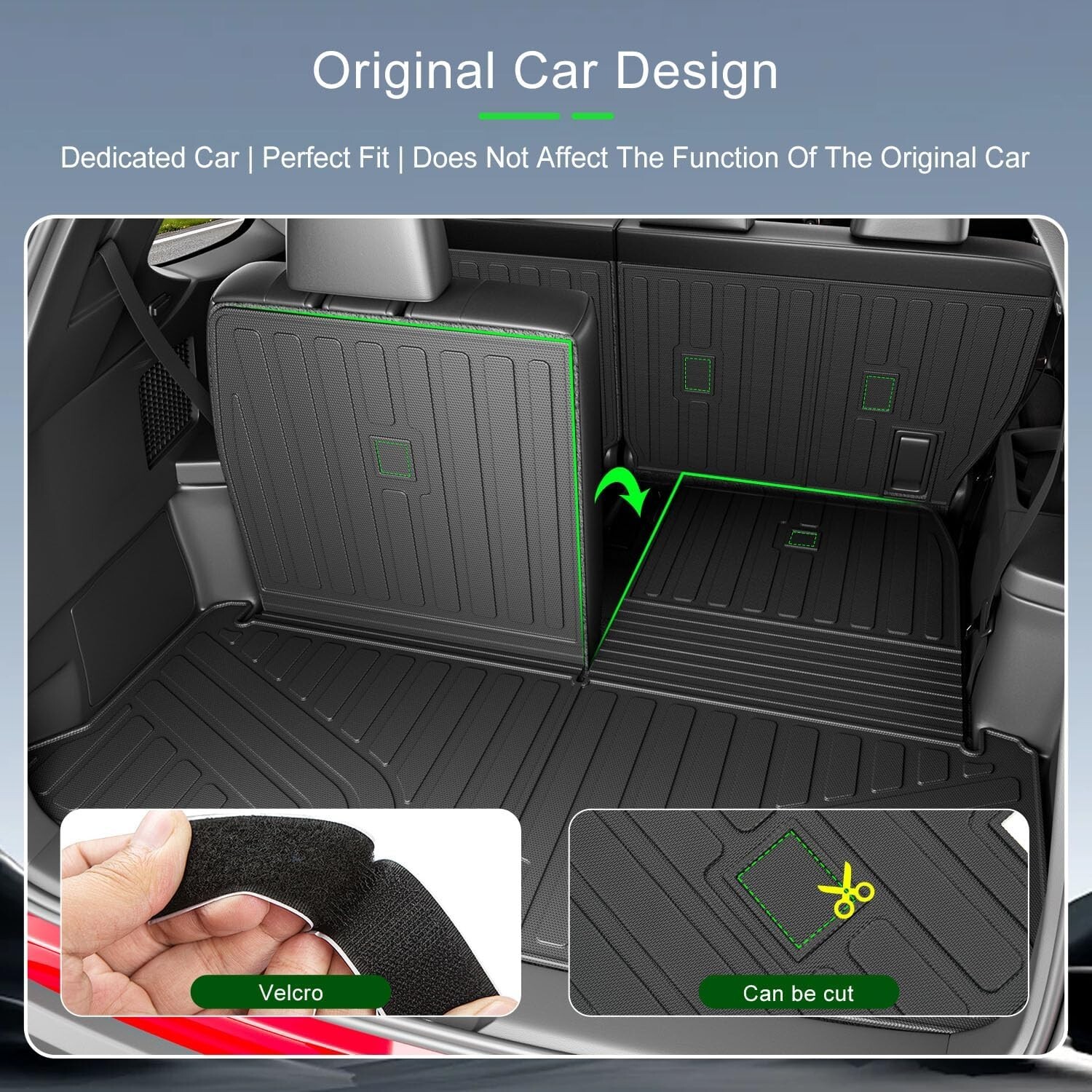 Floor Mats Backrest Mats Trunk Liner For 2024-2025 Lexus TX 350 500H 550H+