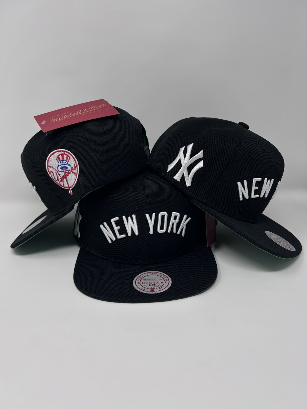 MLB Mitchell & Ness Triple Play New York Yankees SnapBack Cap