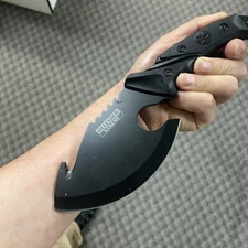 10" FULL TANG Survival Hunting Gear Fixed Blade Axe Hatchet EDC Camping Gift