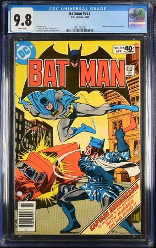 BATMAN #322--CGC 9.6--Captain Boomerang--comic book--DC--4393771023 | eBay