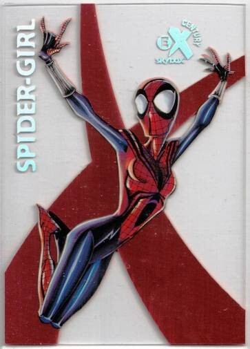 Spider-Man 2017 Fleer Ultra: EX Century EX28 Spider-Girl