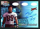 Matt Schobel 2002 Bowman's Best AUTO BLUE #153 Football NFL Card Bengals RC /399
