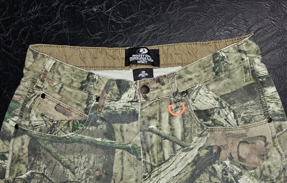 Mossy Oak Jeans 32x30 Break-Up Infinity Print Men's Camouflage Hunting Gorpcore - Image 2 of 4
