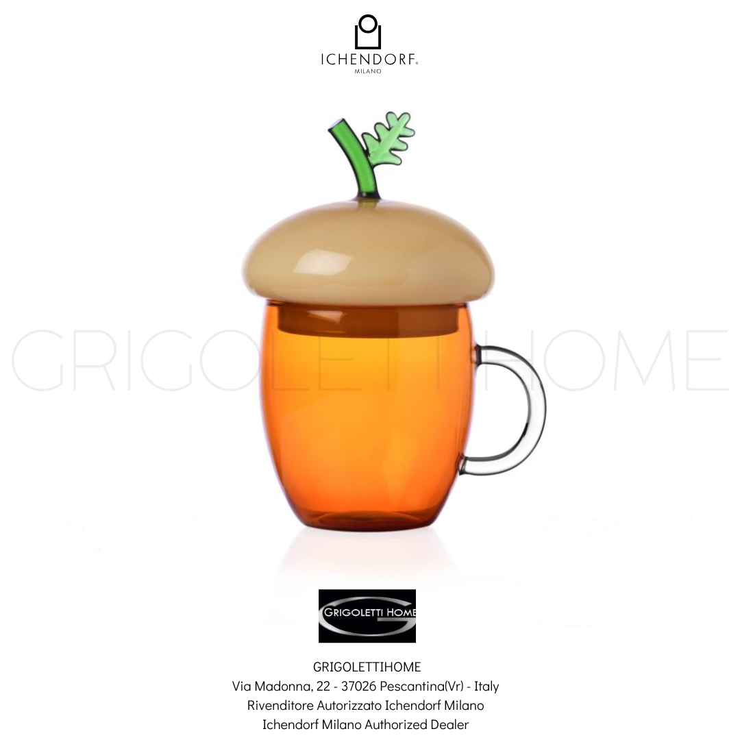 Ichendorf Milano Acorns Mug Tea Infuser Ghianda - Color Multicolor