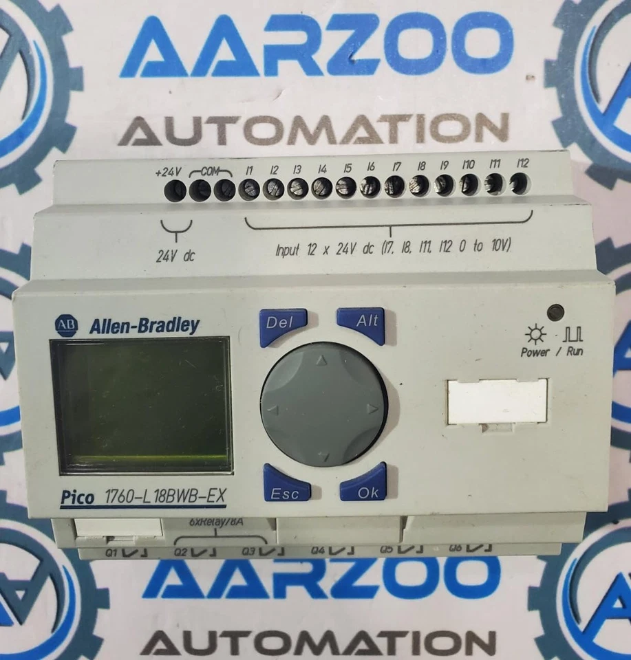 1760-L18BWB-EX Pico Controller Allen Bradley ALLEN I/O Expandable Allen-Bradley - Image 2 of 4