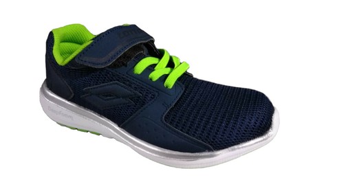 Nuovo Scarpe Lotto 210682 1HN Blu/Verde Bambino Fashion Memory Foam | eBay