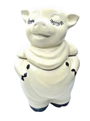 Vintage Shawnee Smiling Pig Cookie Jar?  - READ