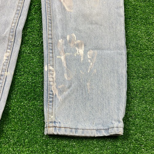Vintage Levi's 550 Orange Tab Jeans Made in USA Regular Fit Youth 9 (24.5x23.5) - Picture 10 of 18