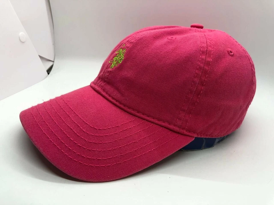 US Polo Assn. Gorra Mujer Ajustable Algodón Rosa Foto 2 de 4