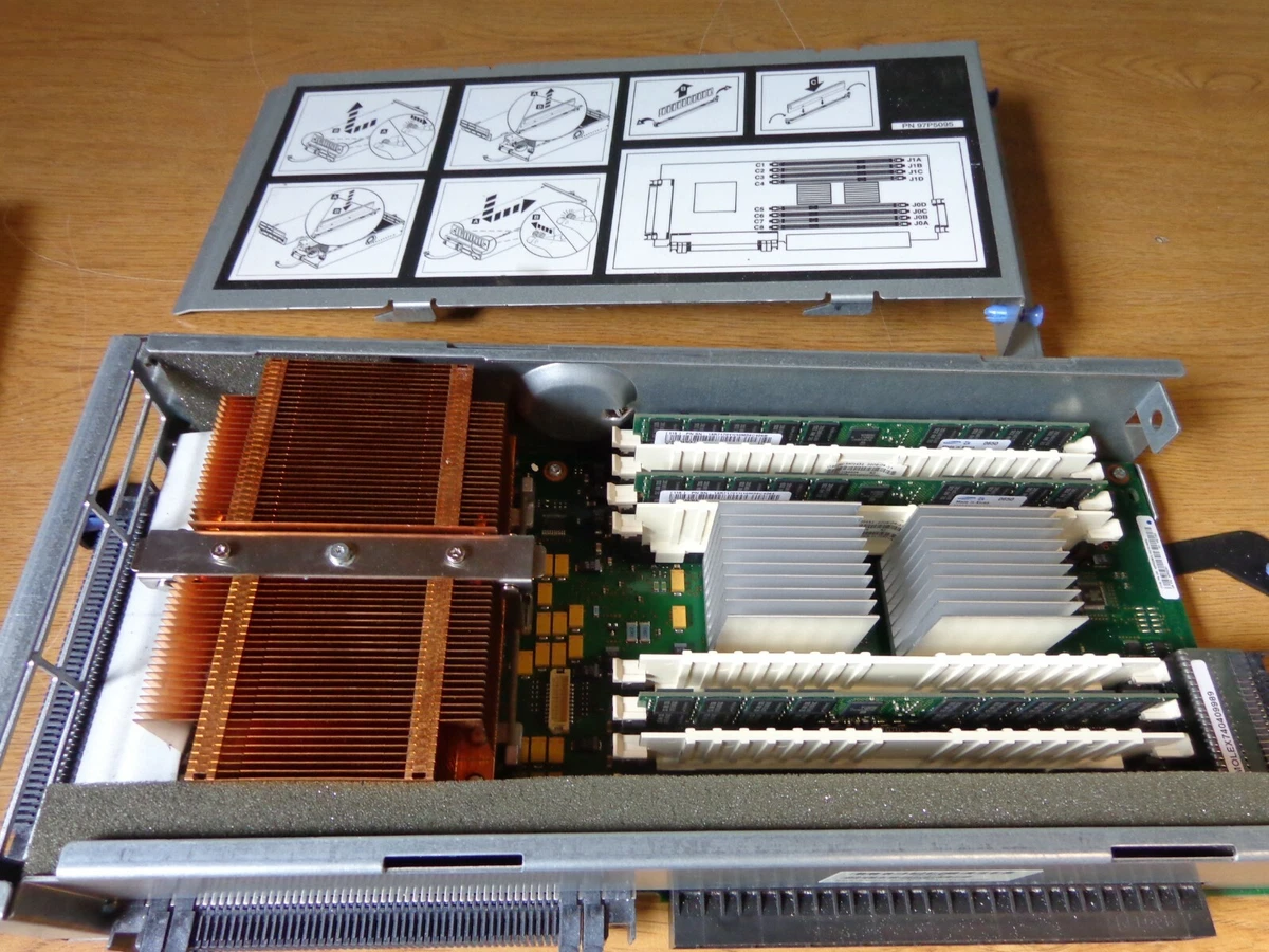 IBM 39J4338 2 Way Processor Card CPU Module 8Gb RAM 42R5241 | eBay