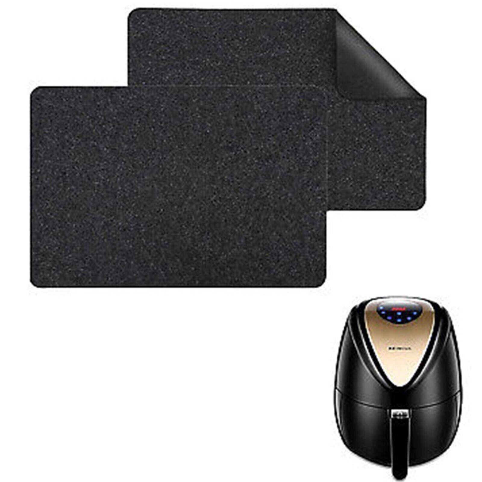 2x Heatproof Mat Kitchen Worktop Protector Heat Resistant Mat for Air