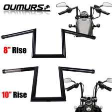 1" Ape Hanger Drag Bar Handlebars For Harley Softail Sportster XL883 1200 Custom