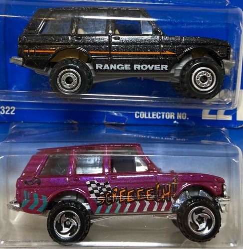 Hot Wheels Range Rover 2-Auto Sammlung 1992 #221/1997 #544