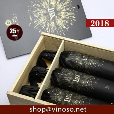 LUX VITIS 2018 Tenuta Luce La Vite Frescobaldi Toskana Rotwein 15% OHK 3 x 0,75l