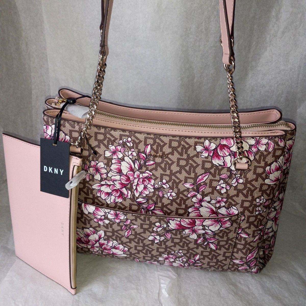 DKNY - DKNY ニット　コットン100% ピンク 00000000_zi_9543df64-330e-41e2