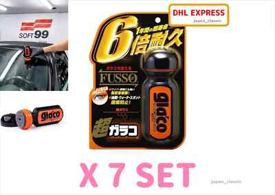 SOFT99 CHO GLACO ROLL-ON WINDSHIELD GLASS LONG WATER RAIN REPELLENT 70ml X 7 SET