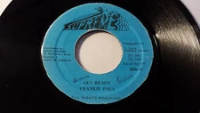 Frankie Paul - Get Ready  /Reggae 45" on Supreme Label Orig  1987