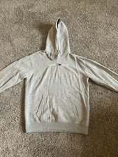 Tommy Jeans Men's Oversized Signature Badge Pullover Fleece Hoodie Small