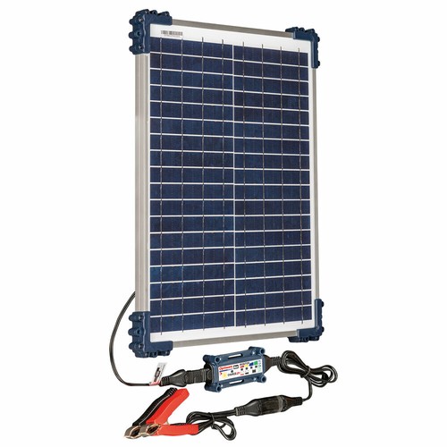 Optimate 20w Solar Panel Motorcycle Battery Charger Maintainer Fully Automatic - Picture 2 of 3