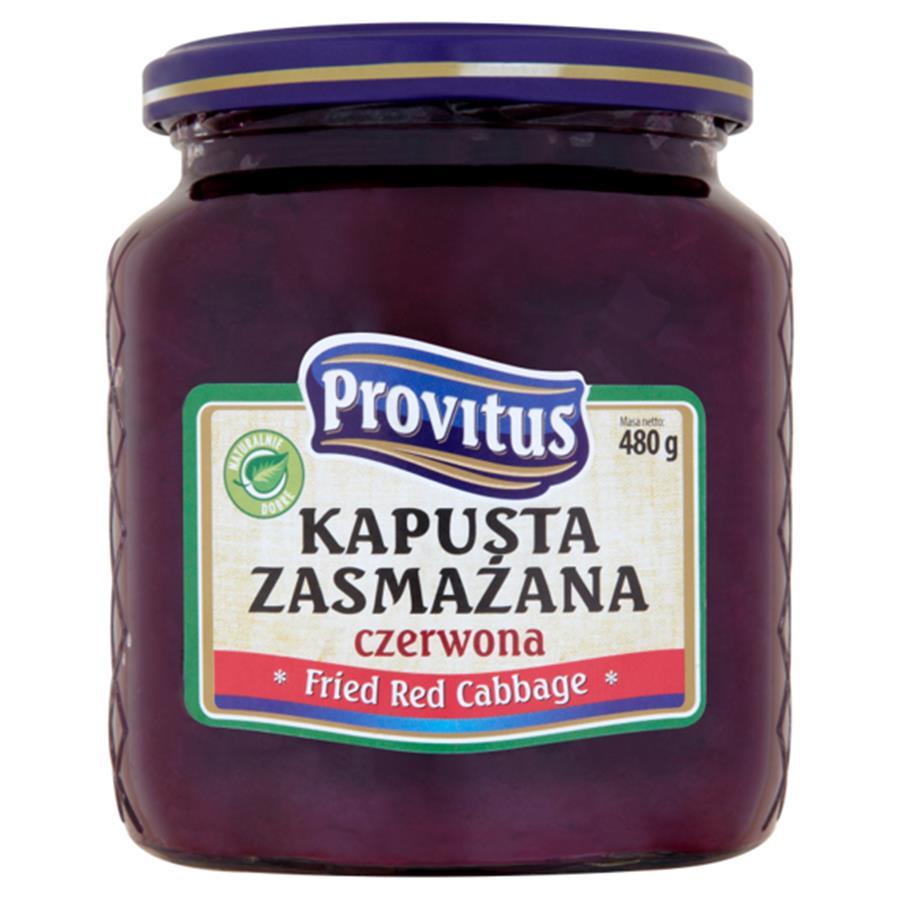 (6,46 EUR/kg) Rotkohl ''Czerwona Kapusta Zasmazana'' Gebraten 480g Provitus