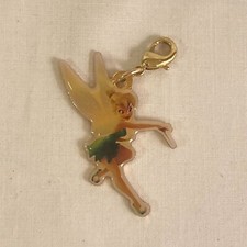 Disney World Tinkerbell Bracelet Add On Charm Gold-Tone Magic Kingdom