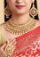 thumbnail 3  - Indian Bollywood Style Designer Gold Plated Fashion Bridal Jewelry Necklace Set