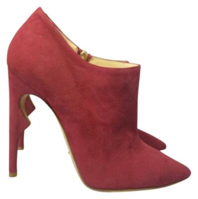 Size 40 Red Jerome C. Rousseau Heeled Booties