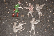 Semi-Flat Lead Soldiers WWI