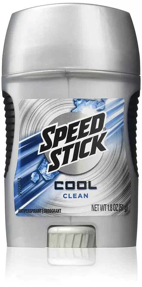 Desodorante antitranspirante Speed Stick Men Cool Clean, 1,8 oz. Pack x 3 Foto 3 de 3