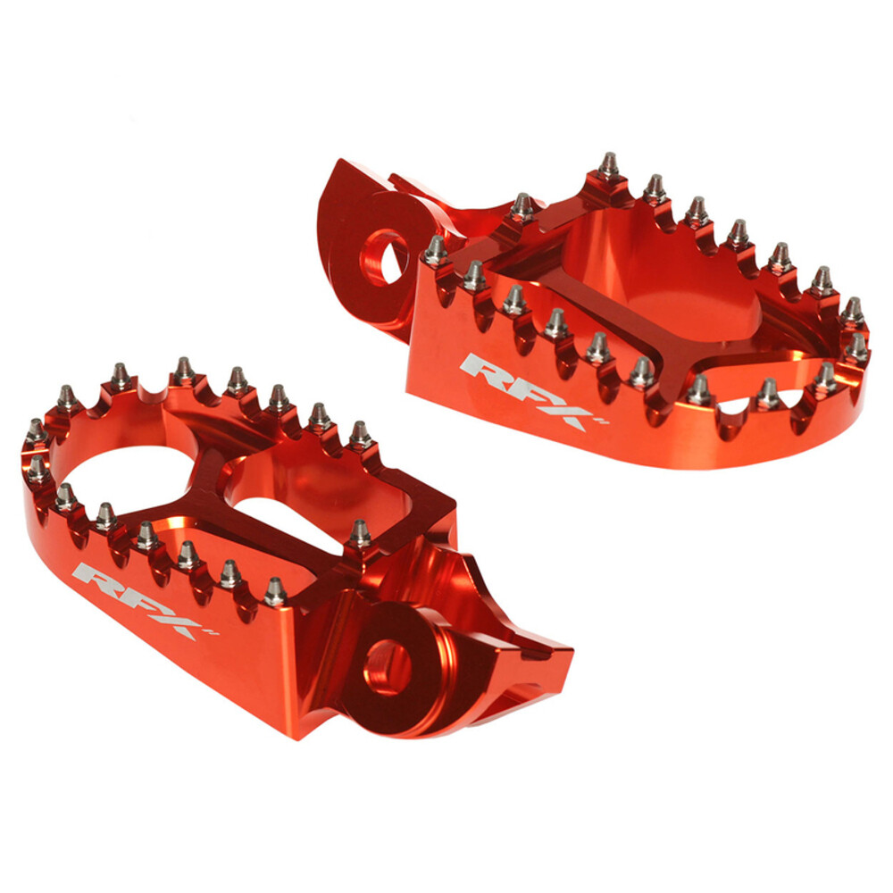 Pedane RFX pro-Naranja per Moto Ricambi Ciclomotore