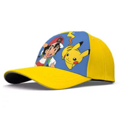 Pokemon Pikachu Ash Ketchum Kinder Basecap Baseball Kappe Mütze 52-54