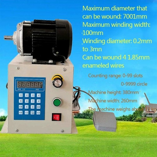 800W CNC Electric Winding Machine High Torque Winding Machine High Torque - Bild 4 von 14