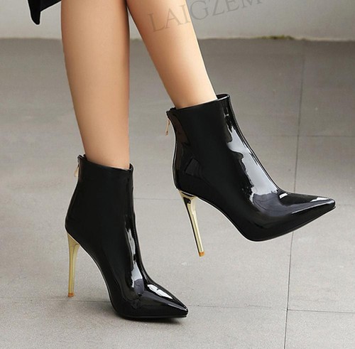 10cm heel boots