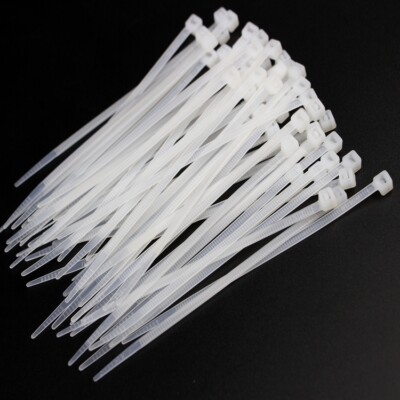Lock Type Nylon Cable Tie Plastic Strip Seal Wire Binding Fixed Buckle