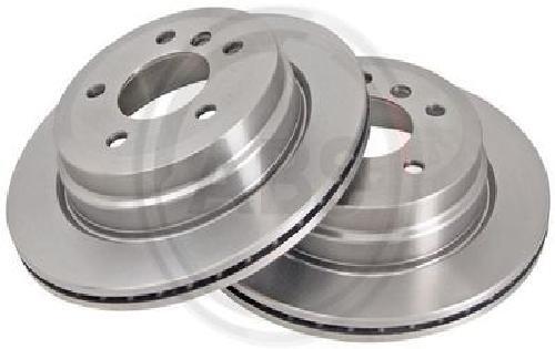 2 Dischi Freno Posteriori Ventilati A.B.S. Ø 300 mm Spessore 20 mm per BMW 3er - Immagine 2